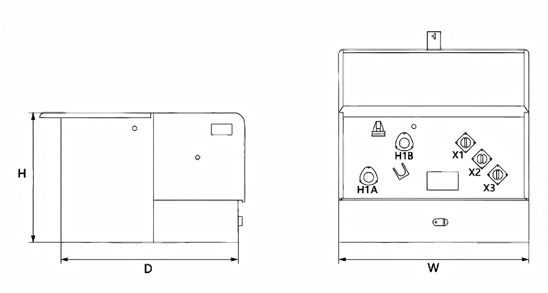 single phase pad mounted transformer