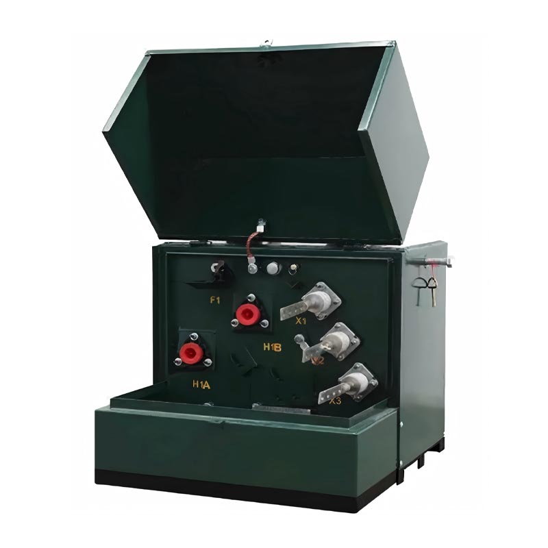 Máy biến áp gắn trên một pha